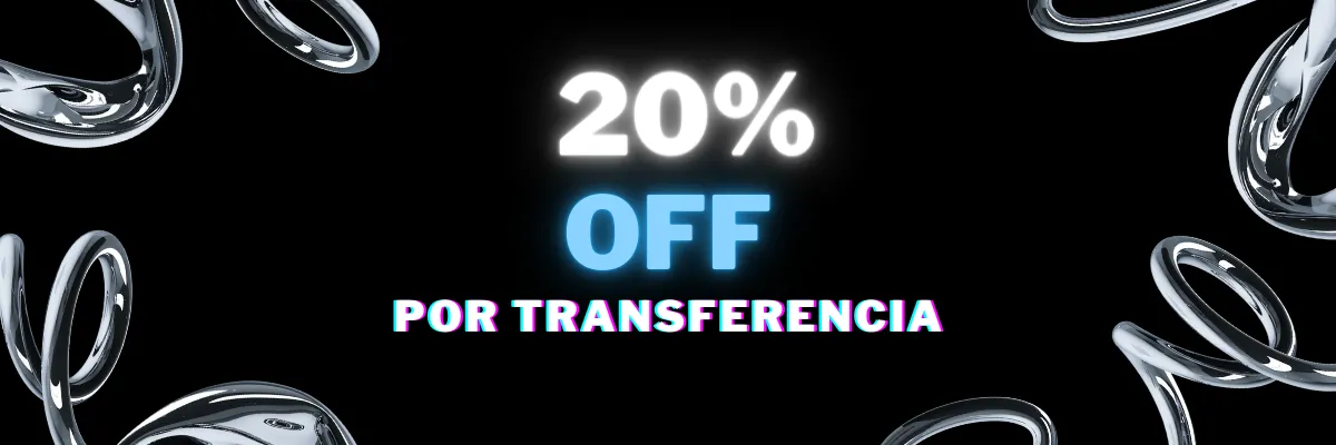 20% off Transferencia